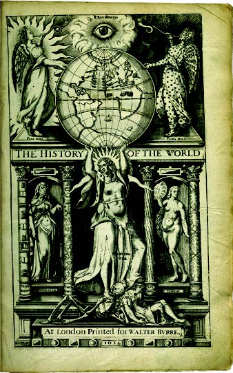 Page of "The History of the World"