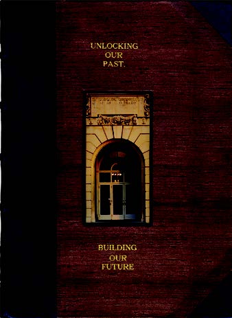 cover of Unlocking Our Past, Building Our Future: A Commemorative Publication Celebrating the University of Illinois at Urbana-Champaign as Resource, as Place, and as Experience. Urbana, IL: University of Illinois at Urbana-Champaign Library, 2003