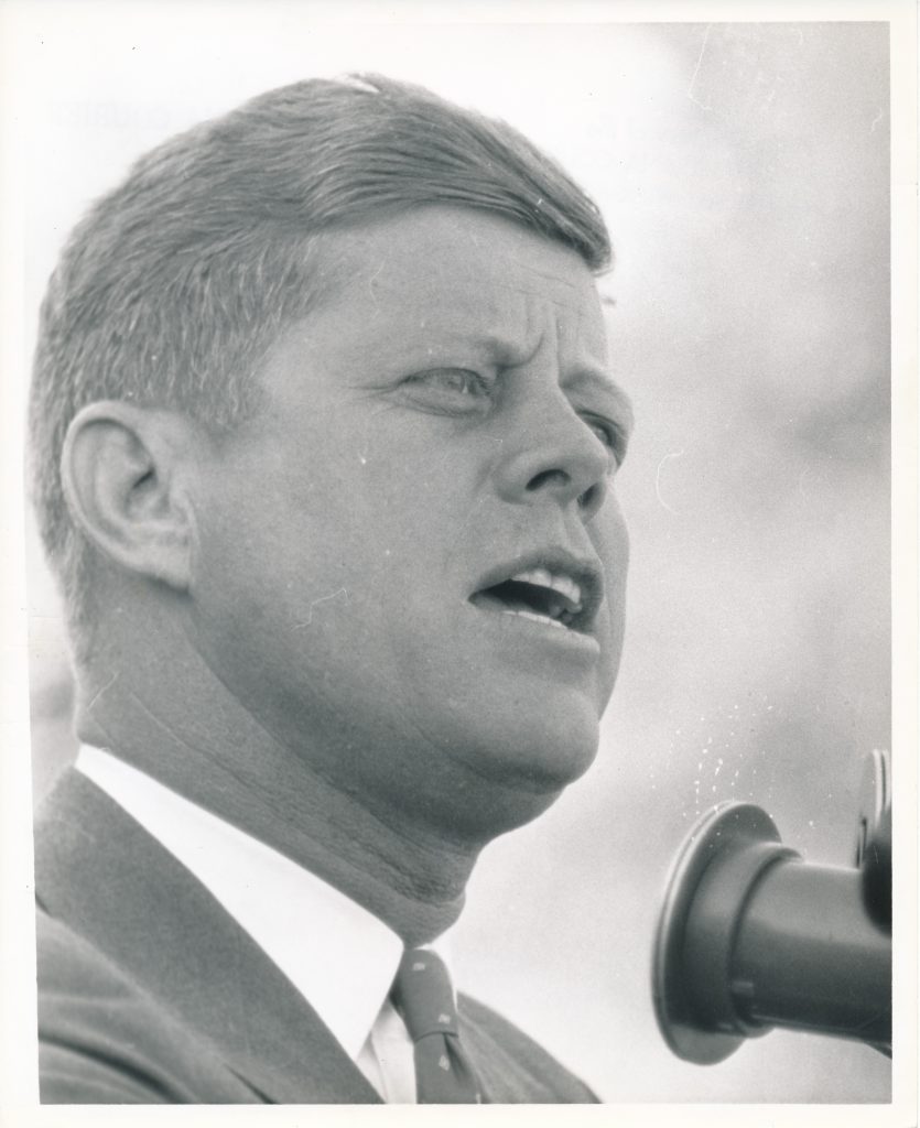 Kennedy had a youthful, clean-cut appearance.