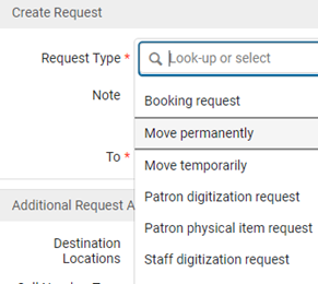 Create Request: Move Permanently